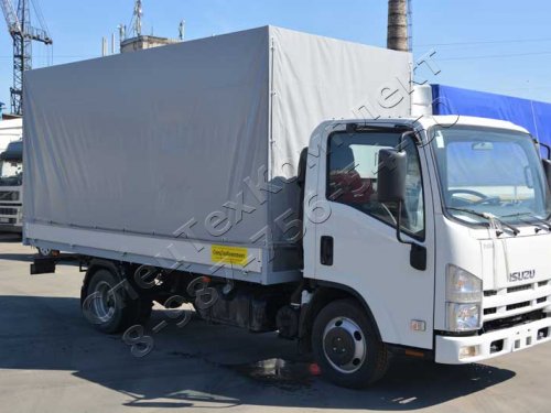 Бортовая европлатформа на шасси ISUZU NPR 75 LK/LL/LM